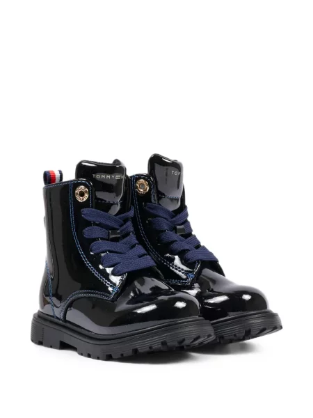 Botki dziecięce Tommy Hilfiger czarne