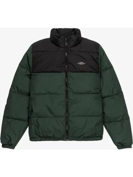 Kurtka Element Puffa Classic matowa zieleń M czarna