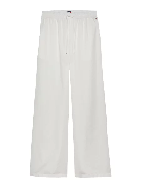 Tommy Jeans Pantaloni din Écru alb