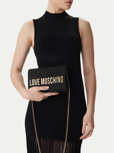 Love Moschino Clutch auriu negru