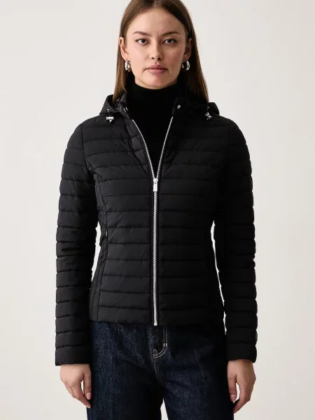 Trussardi geacă matlasată pentru femei negru