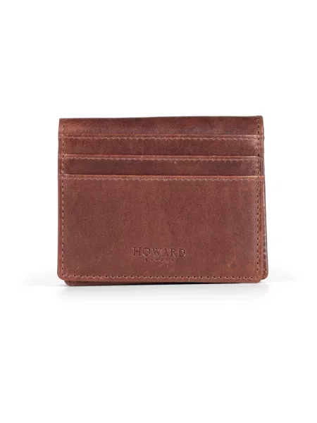 Portfel Howard London skórzany brązowy