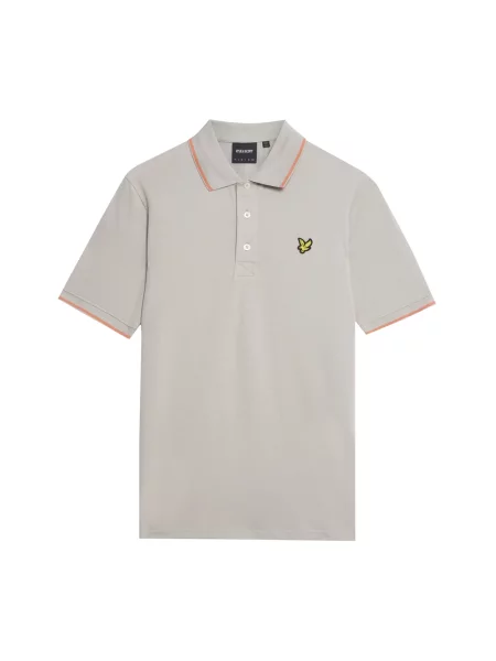 Koszulka polo Lyle & Scott szara