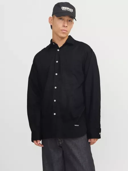 JACK & JONES Cămașă JORMargate' negru
