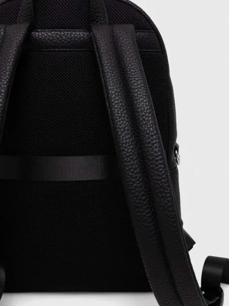 Armani Exchange rucsac barbati mare neted negru