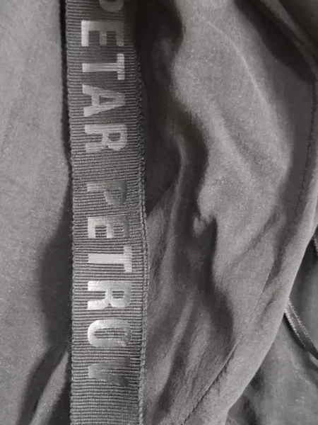 Pantaloni Petar Petrov portocaliu