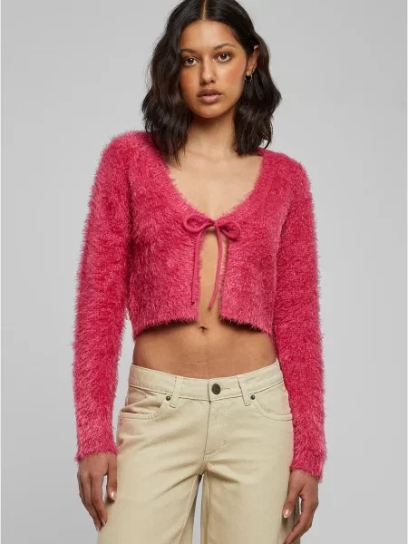 Cropp cardigan Urban Classics cu pene