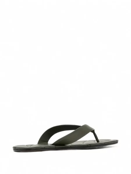 Matlasat sandale Jw Anderson din piele verde