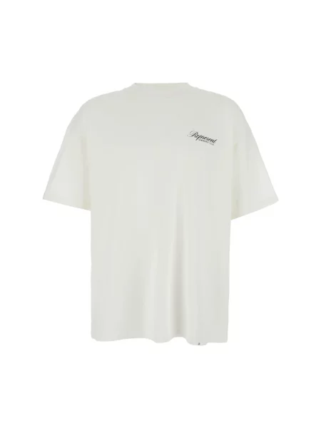 T-shirt REPRESENT Represent Owners Club Script T-Shirt Flat White S beżowa