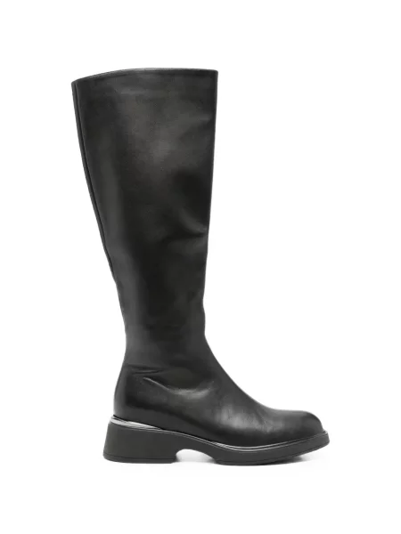 Botine Linda Baumann din piele negru