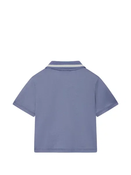 Koszulka polo dziecięca Emporio Armani niebieska