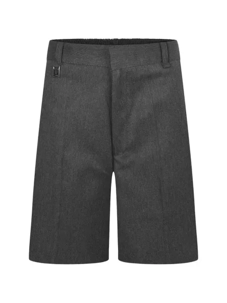 Szorty dziecięce Zeco Schoolwear szare