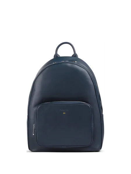 Rucsac Doucal's din piele albastru