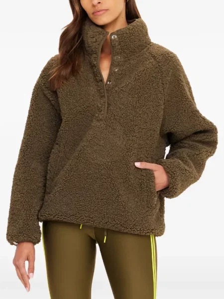 Top The Upside din fleece verde