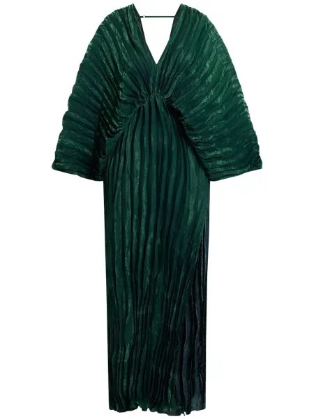 Rochie maxi L'idée plisată de costum verde