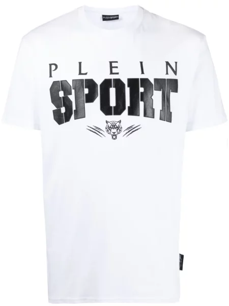 Μπλούζα Plein Sport με σχέδιο λευκό
