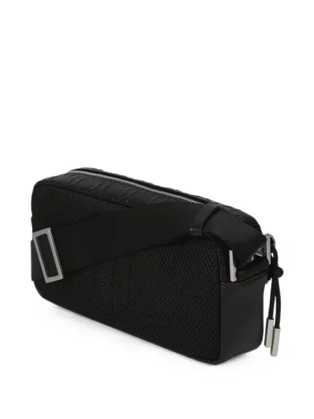 Crossbody taška Karl Lagerfeld K/Monogram černá