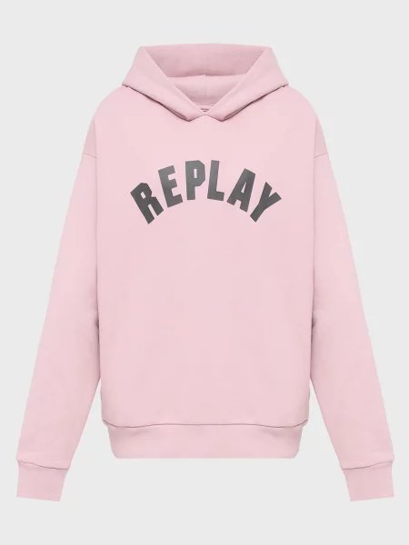 Толстовка Replay розовая