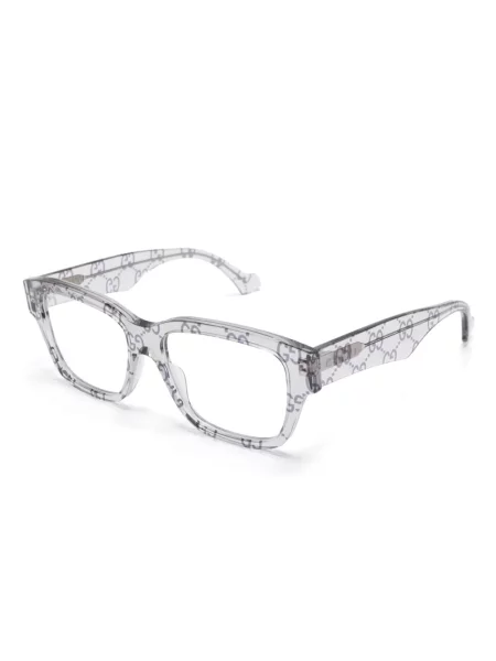 Ochelari de soare Gucci Eyewear cu autograf gri