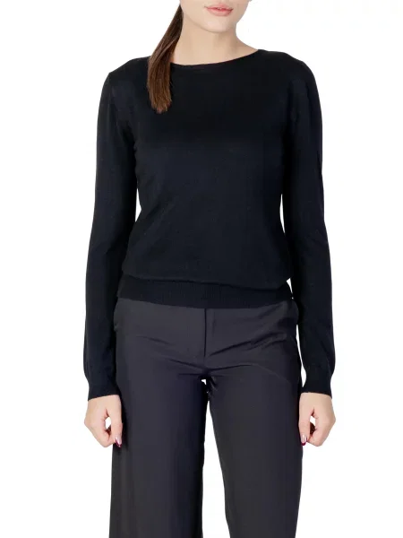 Sweter Choral z długim rękawem czarny