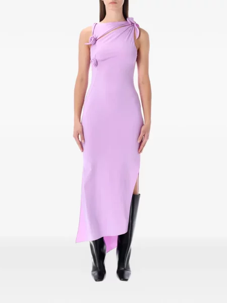 Rochie midi Coperni până la genunchi de costum violet
