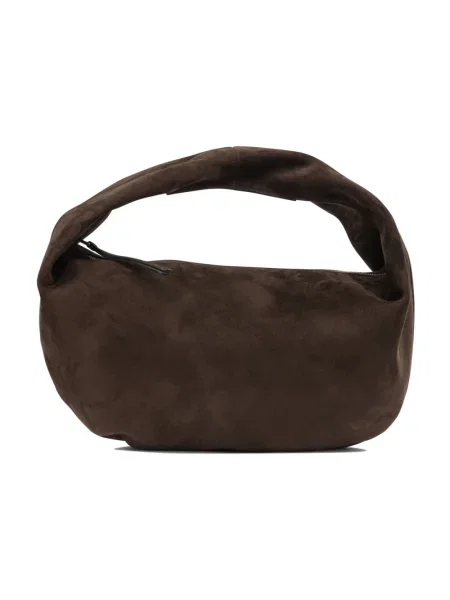 Torebka hobo Khaite skórzana brązowa