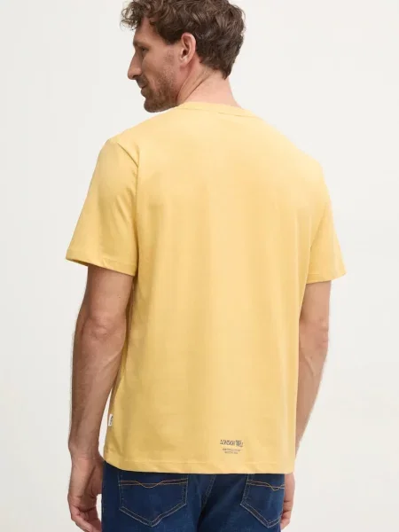 Tričko Pepe Jeans DAMIAN TEE žlutá