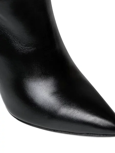 Botine Ginissima din piele negru