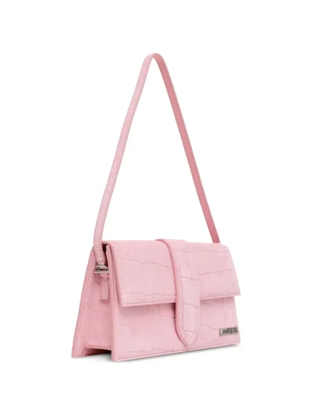 Geantă Jacquemus din piele roz