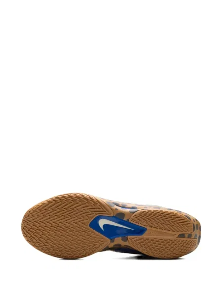 Бягане плетени маратонки Nike Air Zoom с кръгло деколте черно