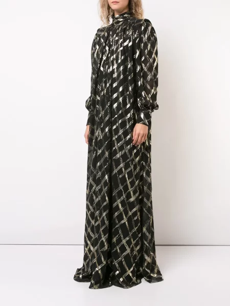 Rochie maxi Alberta Ferretti de costum negru