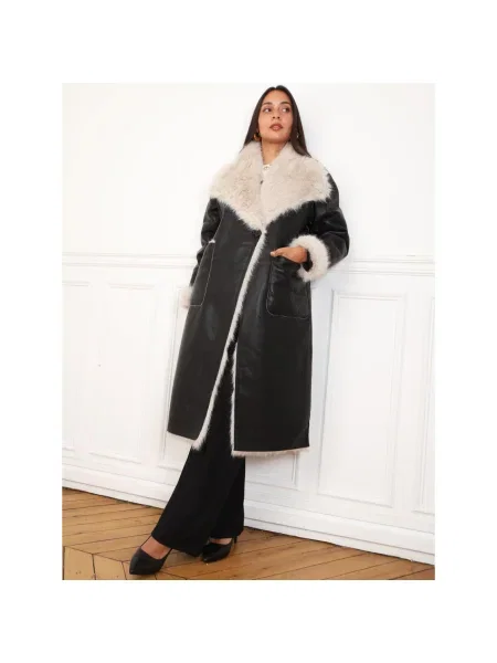 Palton La Modeuse negru