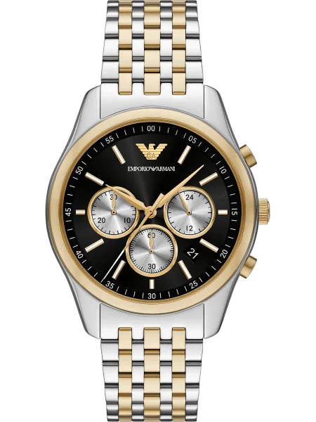 Emporio Armani Ceas analogic auriu argintiu negru