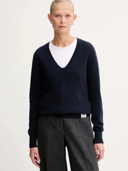 Bally pulover de cașmir bleumarin light