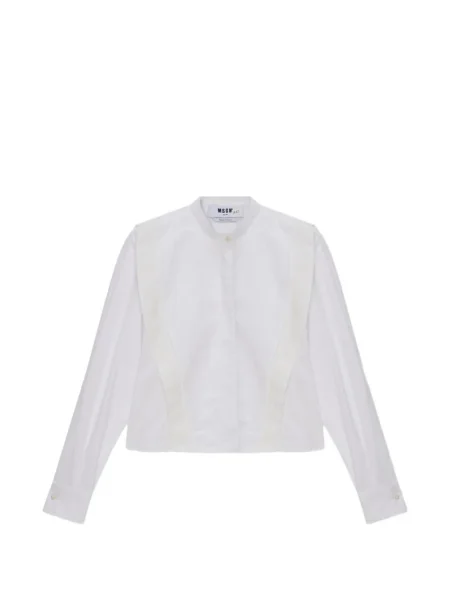 Cămașă Msgm din dantelă alb