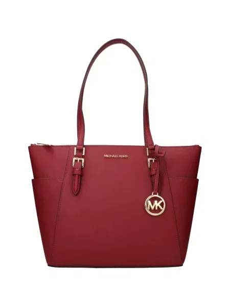 Geantă Michael Kors din piele roșu