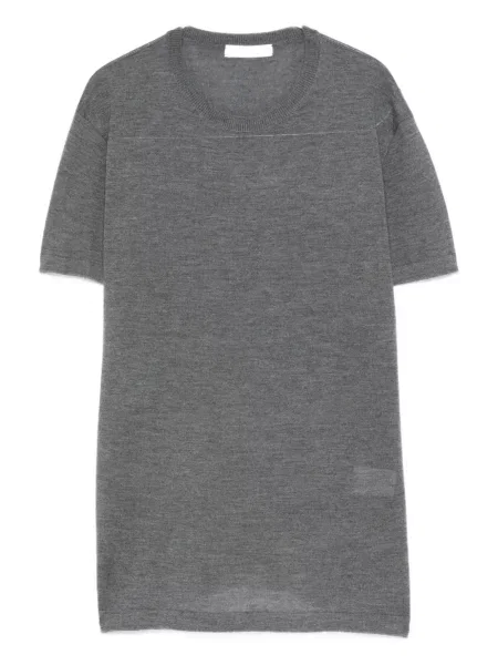 Tricou Co din cașmir gri