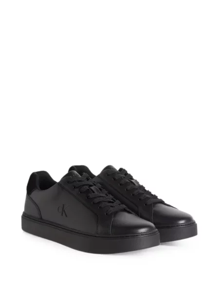 Sneakerși Calvin Klein cu autograf negru