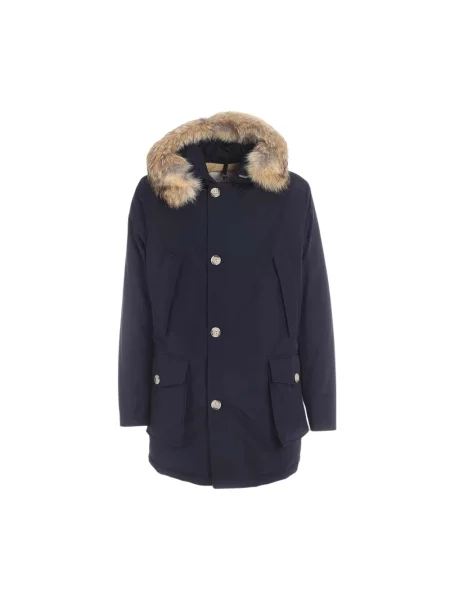 Parka Woolrich niebieska