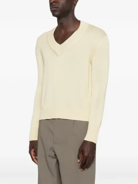 Pulover Second/layer galben