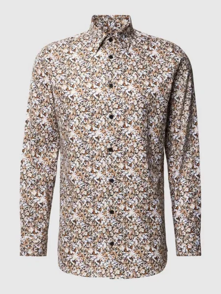 Koszula casualowa o kroju slim fit ze wzorem na całej powierzchni model ‘ETHAN’ Selected Homme