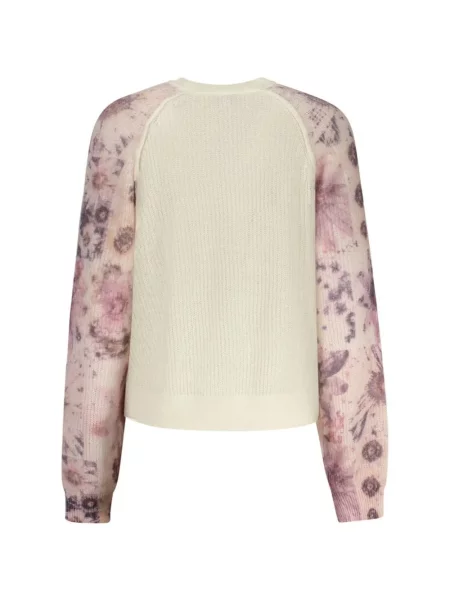 Pulover Desigual cu model floral cu imagine