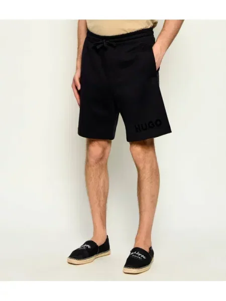 HUGO Pantaloni Dinkoe' negru