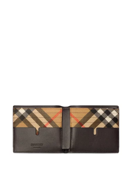 Portofel Burberry din piele maro
