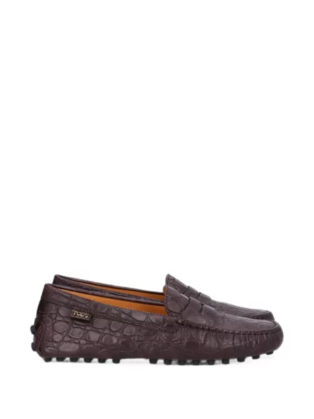 Pantofi loafer Tod's din piele maro
