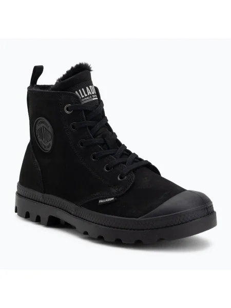 Dámske topánky Palladium Pampa Hi Zip WL black/black čierna