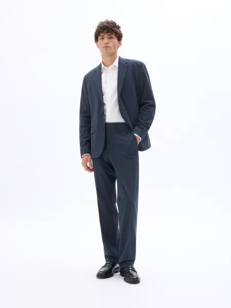 Pantaloni Celio albastru