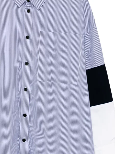 Koszula Enfold w paski niebieska