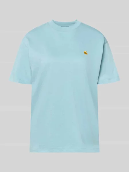 T-shirt z wyhaftowanym logo Carhartt Work In Progress