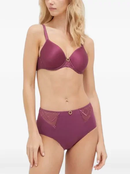 Sutien Chantelle din dantelă violet